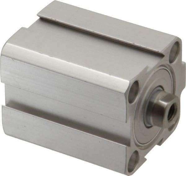 Norgren - 3/4" Stroke x 1" Bore Double Acting Air Cylinder - 10-32 Port, 1/4-28 Rod Thread, 145 Max psi, 23 to 176°F - Apex Tool & Supply