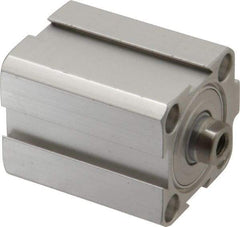 Norgren - 3/4" Stroke x 1" Bore Double Acting Air Cylinder - 10-32 Port, 1/4-28 Rod Thread, 145 Max psi, 23 to 176°F - Apex Tool & Supply