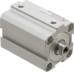 Norgren - 1" Stroke x 1" Bore Double Acting Air Cylinder - 10-32 Port, 1/4-28 Rod Thread, 145 Max psi, 23 to 176°F - Apex Tool & Supply