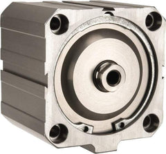 Norgren - 2" Stroke x 4" Bore Double Acting Air Cylinder - 1/4 Port, 1/2-20 Rod Thread, 145 Max psi, 23 to 176°F - Apex Tool & Supply