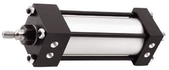 Norgren - 10" Stroke x 6" Bore Single Acting Air Cylinder - 3/4 Port, 1-14 Rod Thread, 250 Max psi, -20 to 200°F - Apex Tool & Supply