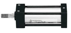 Norgren - 4" Stroke x 3/4" Bore Single Acting Air Cylinder - 1/8 Port, 5/16-18 Rod Thread, 150 Max psi, -20 to 200°F - Apex Tool & Supply