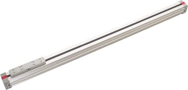 Norgren - 2" Bore x 48" Stroke Standard Rodless Air Cylinder - 116 Max psi, -22 to 176°F, 3/8" NPTF Port - Apex Tool & Supply