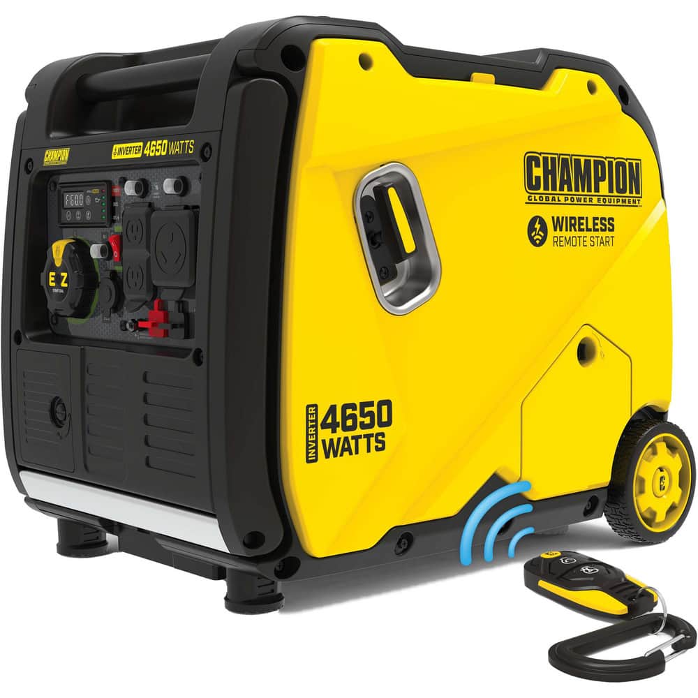 Portable Power Generators; Fuel Type: Gasoline; Starting Method: Electric; Recoil; Running Watts: 3650; Engine Size (L): 212 Cc; Number Of Outlets: 2.000; Generator Outlet Type: 12V DC Automotive; Features: Covered Outlets; Low Oil Shut-off; Wireless Remo