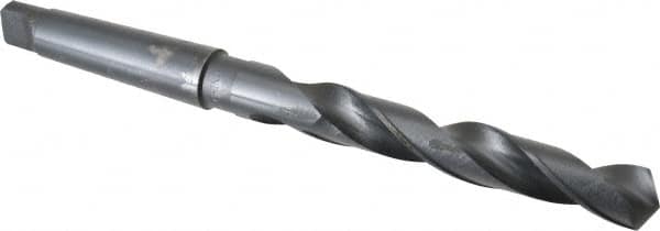 Interstate - 7/8", 3MT 118° Point High Speed Steel Taper Shank Drill Bit - Apex Tool & Supply