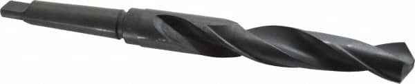 Interstate - 1-15/64", 3MT 118° Point High Speed Steel Taper Shank Drill Bit - Apex Tool & Supply