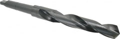 Interstate - 1-1/4", 3MT 118° Point High Speed Steel Taper Shank Drill Bit - Apex Tool & Supply