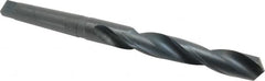 Interstate - 1-17/64", 4MT 118° Point High Speed Steel Taper Shank Drill Bit - Apex Tool & Supply