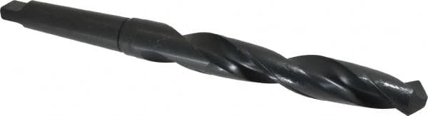 Interstate - 1-13/32", 4MT 118° Point High Speed Steel Taper Shank Drill Bit - Apex Tool & Supply