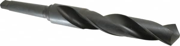 Interstate - 1-29/32", 4MT 118° Point High Speed Steel Taper Shank Drill Bit - Apex Tool & Supply