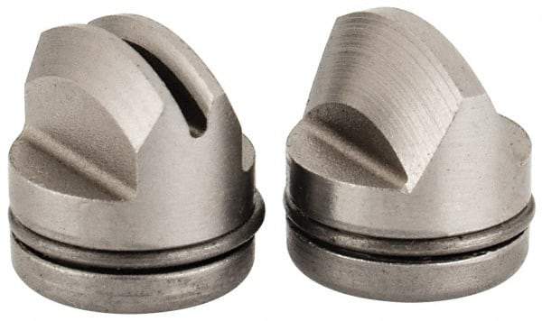 SPI - Chrome Caliper Inside & Outside Diameter Attachment - 2 Pieces, 1.5 to 2.5mm Pitch, For Use with 6" Dial or Electronic Calipers - Apex Tool & Supply