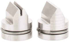 SPI - Chrome Caliper Inside & Outside Diameter Attachment - 2 Pieces, 1 to 1.5mm Pitch, For Use with 6" Dial or Electronic Calipers - Apex Tool & Supply