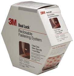 3M - 15' Long Clear Polyethylene Reusable Cable Tie - 18 Lb Tensile Strength - Apex Tool & Supply