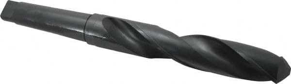 Interstate - 2-1/32", 5MT 118° Point High Speed Steel Taper Shank Drill Bit - Apex Tool & Supply