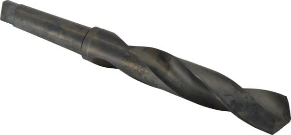 Interstate - 2-5/32", 5MT 118° Point High Speed Steel Taper Shank Drill Bit - Apex Tool & Supply
