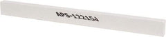 Norton - 900 Grit Aluminum Oxide Rectangular Polishing Stone - Super Fine Grade, 1/2" Wide x 6" Long x 1/4" Thick - Apex Tool & Supply