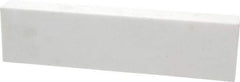 Norton - 120 Grit Aluminum Oxide Rectangular Polishing Stone - Fine Grade, 2" Wide x 8" Long x 1" Thick - Apex Tool & Supply
