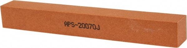 Norton - 150 Grit Aluminum Oxide Square Polishing Stone - Very Fine Grade, 1" Wide x 8" Long x 1" Thick - Apex Tool & Supply