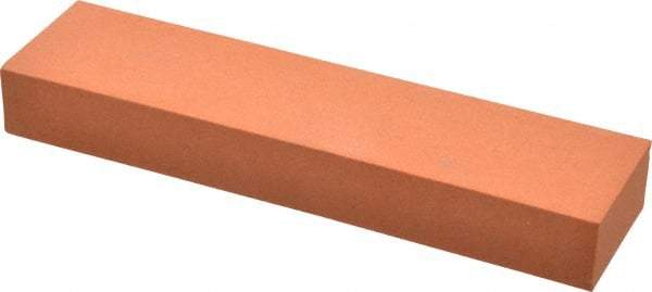 Norton - 150 Grit Aluminum Oxide Rectangular Polishing Stone - Very Fine Grade, 2" Wide x 8" Long x 1" Thick - Apex Tool & Supply