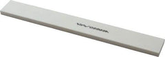 Norton - 180 Grit Aluminum Oxide Rectangular Polishing Stone - Very Fine Grade, 1" Wide x 8" Long x 1/4" Thick - Apex Tool & Supply