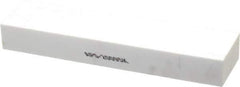 Norton - 180 Grit Aluminum Oxide Rectangular Polishing Stone - Very Fine Grade, 2" Wide x 8" Long x 1" Thick - Apex Tool & Supply