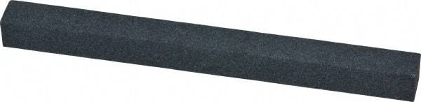 Made in USA - 120 Grit Aluminum Oxide Square Polishing Stone - Fine Grade, 1/2" Wide x 6" Long x 1/2" Thick - Apex Tool & Supply