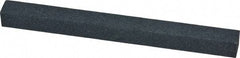 Made in USA - 120 Grit Aluminum Oxide Square Polishing Stone - Fine Grade, 1/2" Wide x 6" Long x 1/2" Thick - Apex Tool & Supply