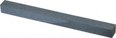 Made in USA - 150 Grit Aluminum Oxide Square Polishing Stone - Very Fine Grade, 1/2" Wide x 6" Long x 1/2" Thick - Apex Tool & Supply
