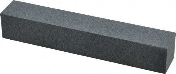 Made in USA - 150 Grit Aluminum Oxide Square Polishing Stone - Very Fine Grade, 1" Wide x 6" Long x 1" Thick - Apex Tool & Supply