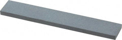 Made in USA - 180 Grit Aluminum Oxide Rectangular Polishing Stone - Very Fine Grade, 1" Wide x 6" Long x 1/4" Thick - Apex Tool & Supply