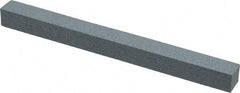 Made in USA - 180 Grit Aluminum Oxide Square Polishing Stone - Very Fine Grade, 1/2" Wide x 6" Long x 1/2" Thick - Apex Tool & Supply