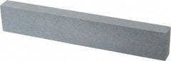 Made in USA - 180 Grit Aluminum Oxide Rectangular Polishing Stone - Very Fine Grade, 1" Wide x 6" Long x 1/2" Thick - Apex Tool & Supply