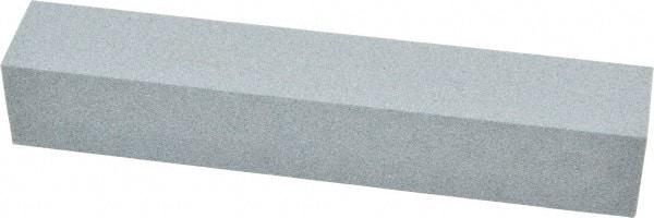Made in USA - 180 Grit Aluminum Oxide Square Polishing Stone - Very Fine Grade, 1" Wide x 6" Long x 1" Thick - Apex Tool & Supply