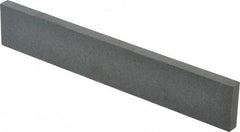 Made in USA - 220 Grit Aluminum Oxide Rectangular Polishing Stone - Very Fine Grade, 1" Wide x 6" Long x 1/4" Thick - Apex Tool & Supply