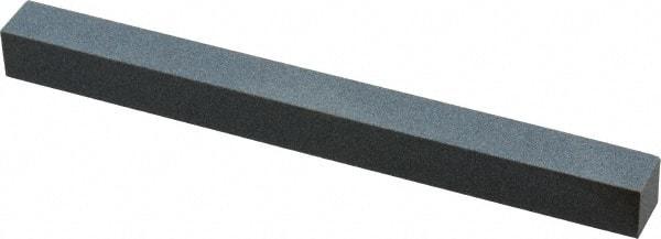 Made in USA - 220 Grit Aluminum Oxide Square Polishing Stone - Very Fine Grade, 1/2" Wide x 6" Long x 1/2" Thick - Apex Tool & Supply