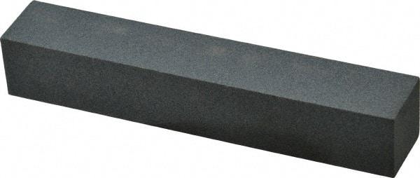 Made in USA - 220 Grit Aluminum Oxide Square Polishing Stone - Very Fine Grade, 1" Wide x 6" Long x 1" Thick - Apex Tool & Supply