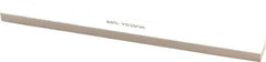 Made in USA - 400 Grit Aluminum Oxide Rectangular Polishing Stone - Super Fine Grade, 1/2" Wide x 6" Long x 1/4" Thick - Apex Tool & Supply