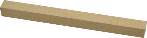 Made in USA - 400 Grit Aluminum Oxide Square Polishing Stone - Super Fine Grade, 1/2" Wide x 6" Long x 1/2" Thick - Apex Tool & Supply