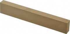 Made in USA - 400 Grit Aluminum Oxide Rectangular Polishing Stone - Super Fine Grade, 1" Wide x 6" Long x 1/2" Thick - Apex Tool & Supply