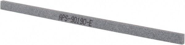 Value Collection - 180 Grit Silicon Carbide Rectangular Polishing Stone - Very Fine Grade, 1/4" Wide x 6" Long x 1/8" Thick - Apex Tool & Supply