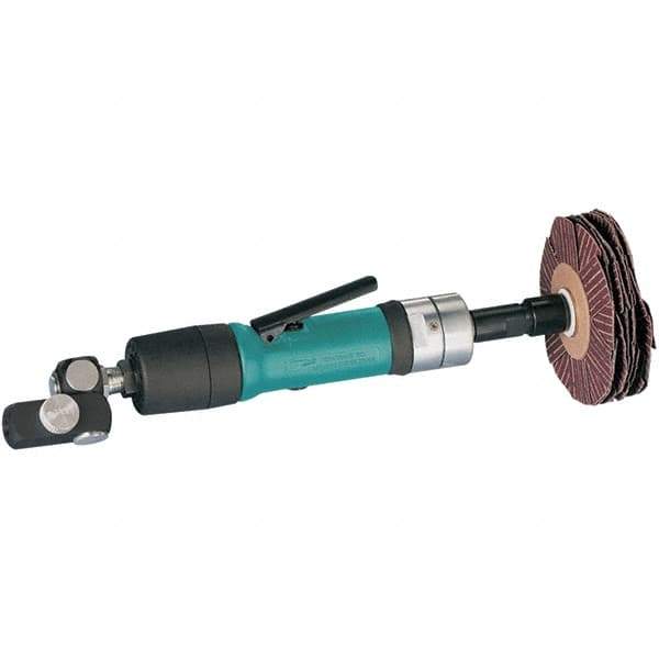 Dynabrade - 0.4 hp, 3,200 RPM Finishing Sander - 22 CFM Air Consumption, 6.21 bar Air Pressure, 1/4 NPT Inlet - Apex Tool & Supply
