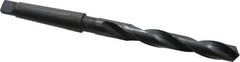 Interstate - 15.5mm, 2MT 118° Point High Speed Steel Taper Shank Drill Bit - Oxide Finish, 120mm Flute Length, 218mm OAL, Spiral Flute - Apex Tool & Supply
