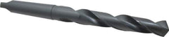 Interstate - 32mm, 4MT 118° Point High Speed Steel Taper Shank Drill Bit - Oxide Finish, 185mm Flute Length, 334mm OAL, Spiral Flute - Apex Tool & Supply