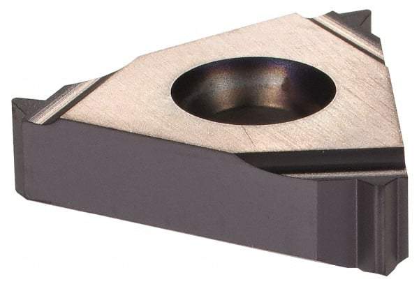 Kennametal - 16ER External Right Hand ISO Laydown Threading Insert - Grade KC5010, TiAlN Coated Carbide, 9.53mm Inscribed Circle - Apex Tool & Supply