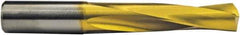 M.A. Ford - 13mm 135° Spiral Flute Solid Carbide Screw Machine Drill Bit - Uncoated, Right Hand Cut, 60.05mm Flute Length, 98mm OAL, Straight Shank - Apex Tool & Supply