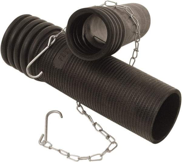 Hi-Tech Duravent - 2" ID Custom EPDM Tailpipe Adapter - 15" Long - Apex Tool & Supply