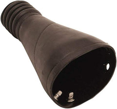 Hi-Tech Duravent - Custom EPDM Universal Adapter - 8" Long, Oval ID Range - Apex Tool & Supply