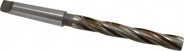 Interstate - 13/16" Diam, 4 Flute, High Speed Steel 3MT Shank Core Drill - Apex Tool & Supply