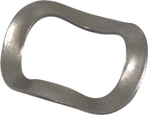 Made in USA - 3/8-7/16" Screw, 0.39" ID x 0.562" OD, Grade 17-7 PH-A Stainless Steel Triple Wave Washer - 0.02" Thick, 0.11" Overall Height, 0.007" Deflection - Apex Tool & Supply