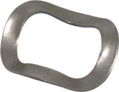 Made in USA - 3/8-7/16" Screw, 0.39" ID x 0.562" OD, Grade 17-7 PH-A Stainless Steel Triple Wave Washer - 0.02" Thick, 0.11" Overall Height, 0.007" Deflection - Apex Tool & Supply